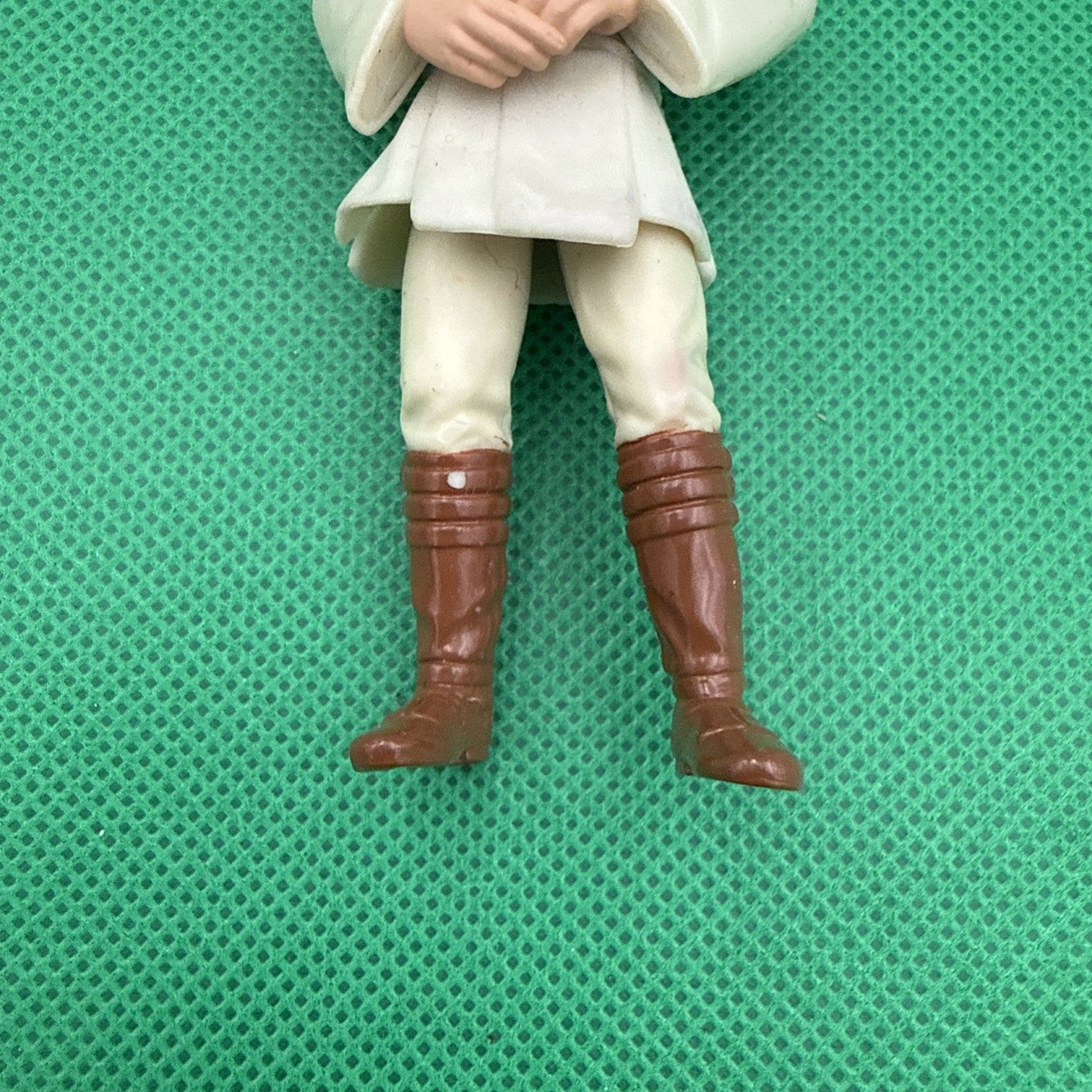 Star Wars 1999 Young Obi Won Kanobi Figure Hasbro 3.75" - toyscardscomics