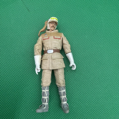 Star Wars 2005 Legacy Collection Hoth Major Ben Drejin Figure LOOSE - toyscardscomics