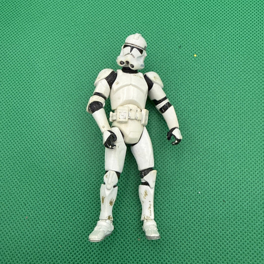 Star Wars 3.75" Revenge of the Sith Clone Trooper White Loose - toyscardscomics