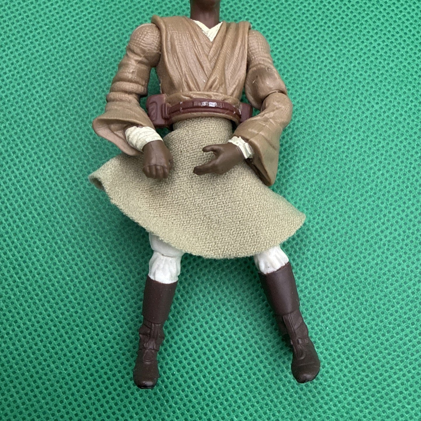 Star Wars Attack of the Clones MACE WINDU Jedi High Council 2003 LOOSE 3.75 - toyscardscomics