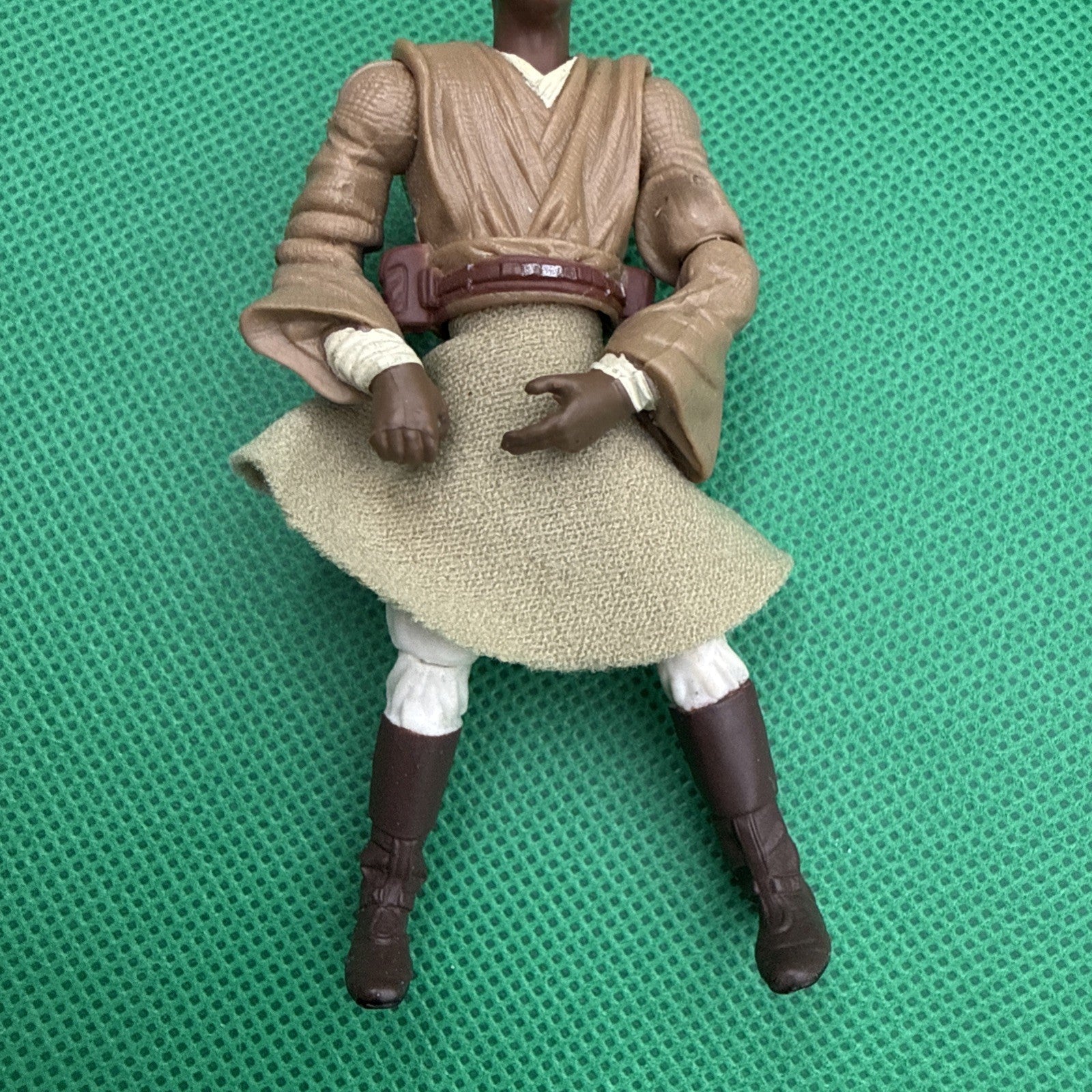 Star Wars Attack of the Clones MACE WINDU Jedi High Council 2003 LOOSE 3.75 - toyscardscomics