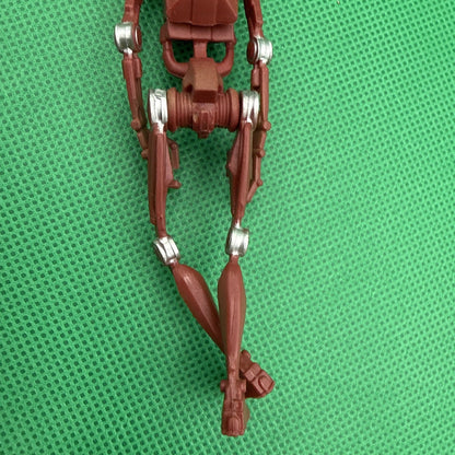 Star Wars Battle Droid Action Figure – Hasbro 2002 – 4" Articulated - toyscardscomics
