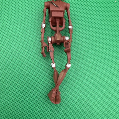 Star Wars Battle Droid Action Figure – Hasbro 2002 – 4" Articulated - toyscardscomics