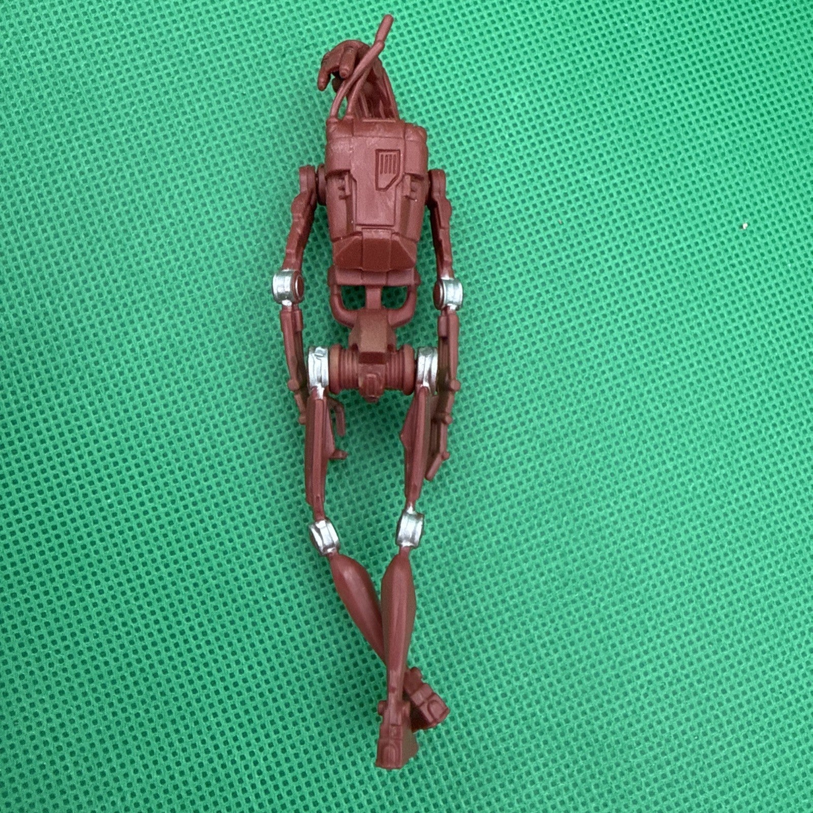 Star Wars Battle Droid Action Figure – Hasbro 2002 – 4" Articulated - toyscardscomics