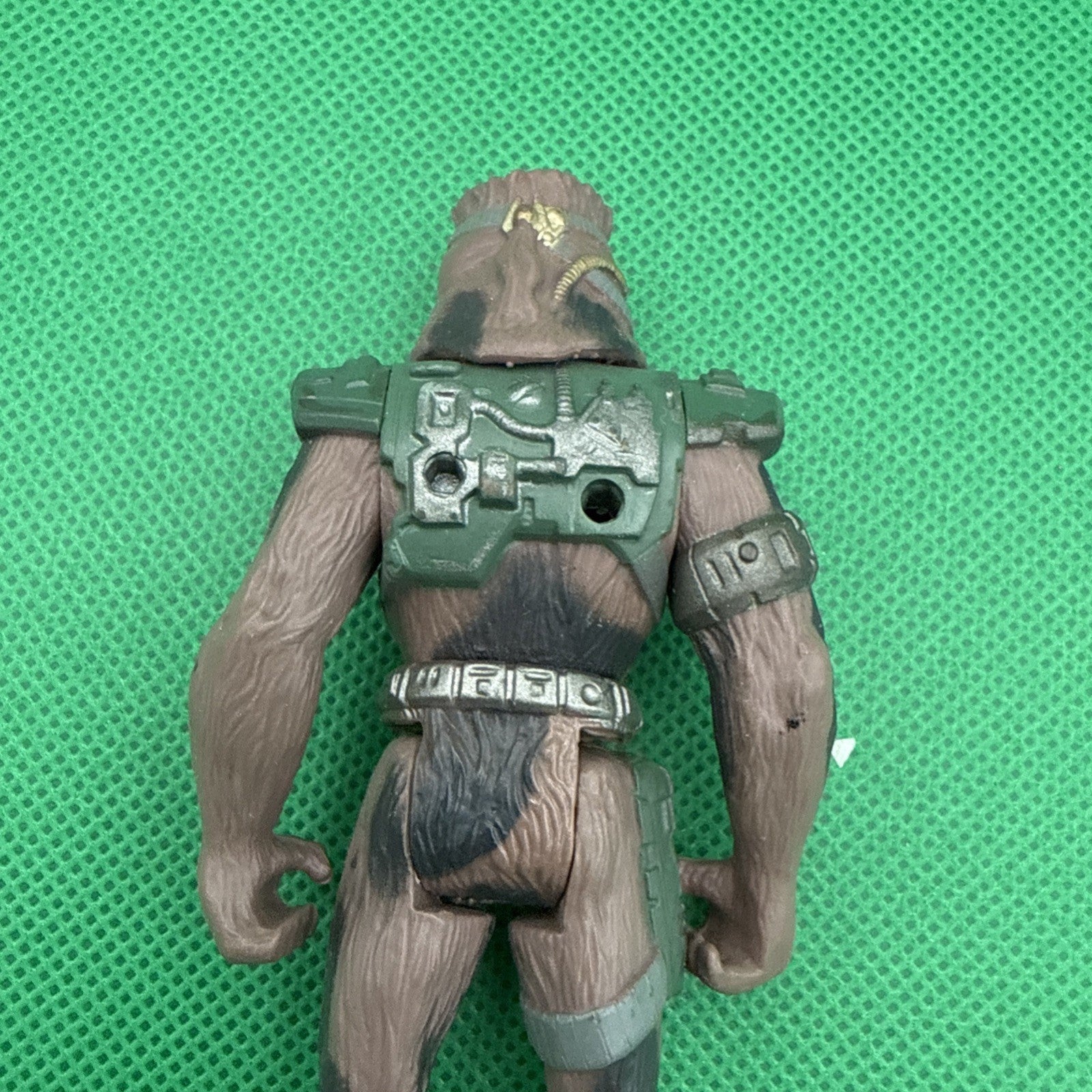 Star Wars Chewbacca Bounty Hunter Disguise SHADOWS OF THE EMPIRE 1996 - toyscardscomics