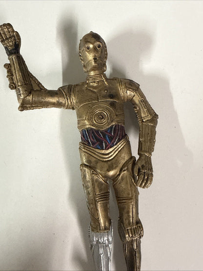 Star Wars - Droid - C - 3PO - LFL, 2004 - Original Trilogy - Action Figure - 3.75" - toyscardscomics