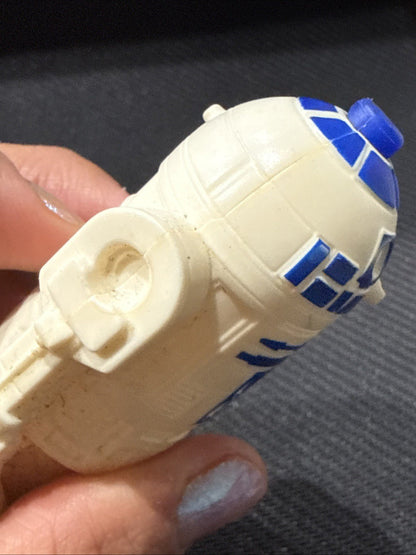 Star Wars Episode I Phantom Menace 3D R2 - D2 Spinner toy McDonalds 2012 loose - toyscardscomics