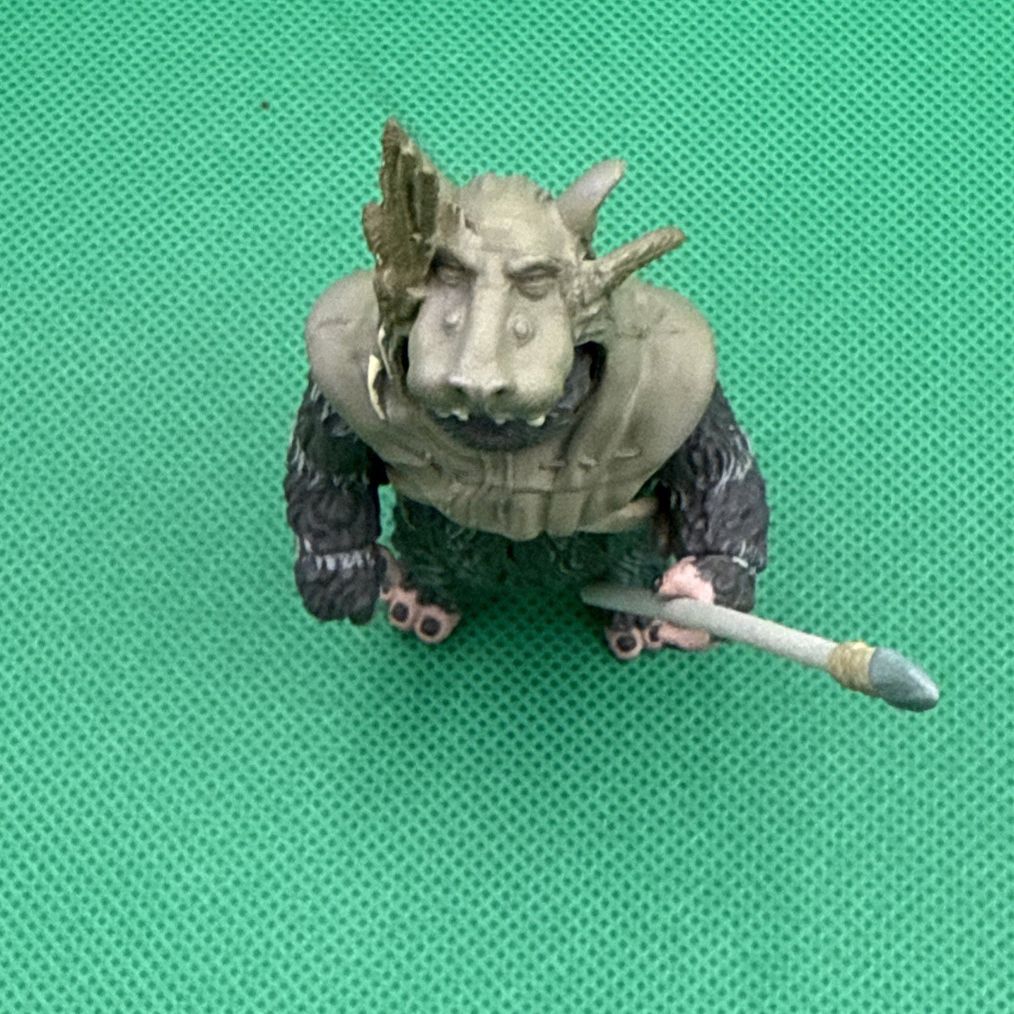 Star Wars Figure Saga Teebo Ewok loose no spear 2002 ROTJ Army Builder Rare HTF - toyscardscomics