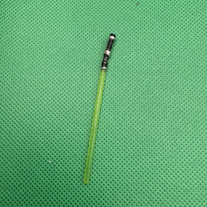 STAR WARS Hasbro 3.75" figure accessory light saber lightsaber Jedi  Green