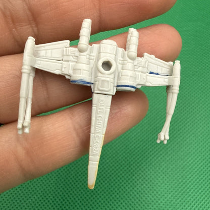 Star wars - LFL Loose Micro Machines - Blue and Yellow X wing Fighter - toyscardscomics