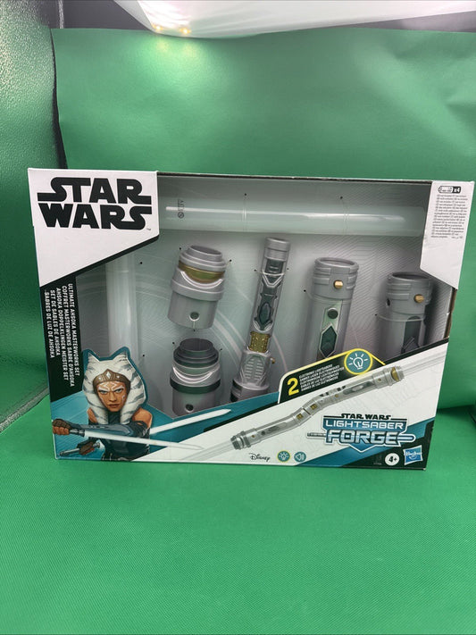 Star Wars Lightsaber Forge Ultimate Ahsoka Masterworks Set Disney Hasbro - toyscardscomics