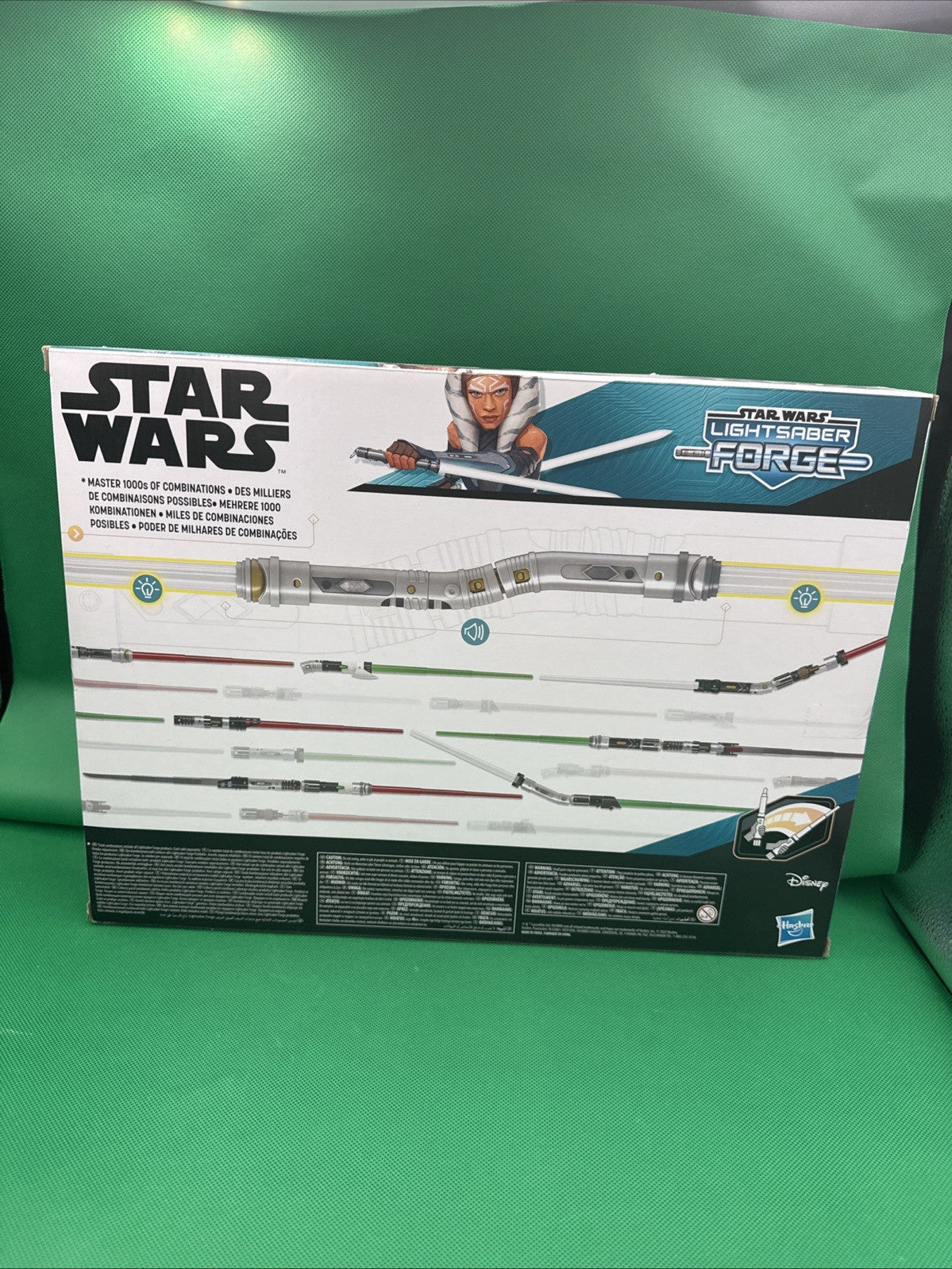 Star Wars Lightsaber Forge Ultimate Ahsoka Masterworks Set Disney Hasbro - toyscardscomics