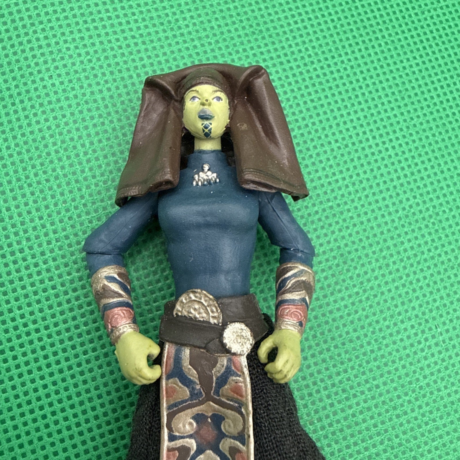 STAR WARS Luminara Unduli Revenge of the Sith ROTS 2005 Loose - toyscardscomics