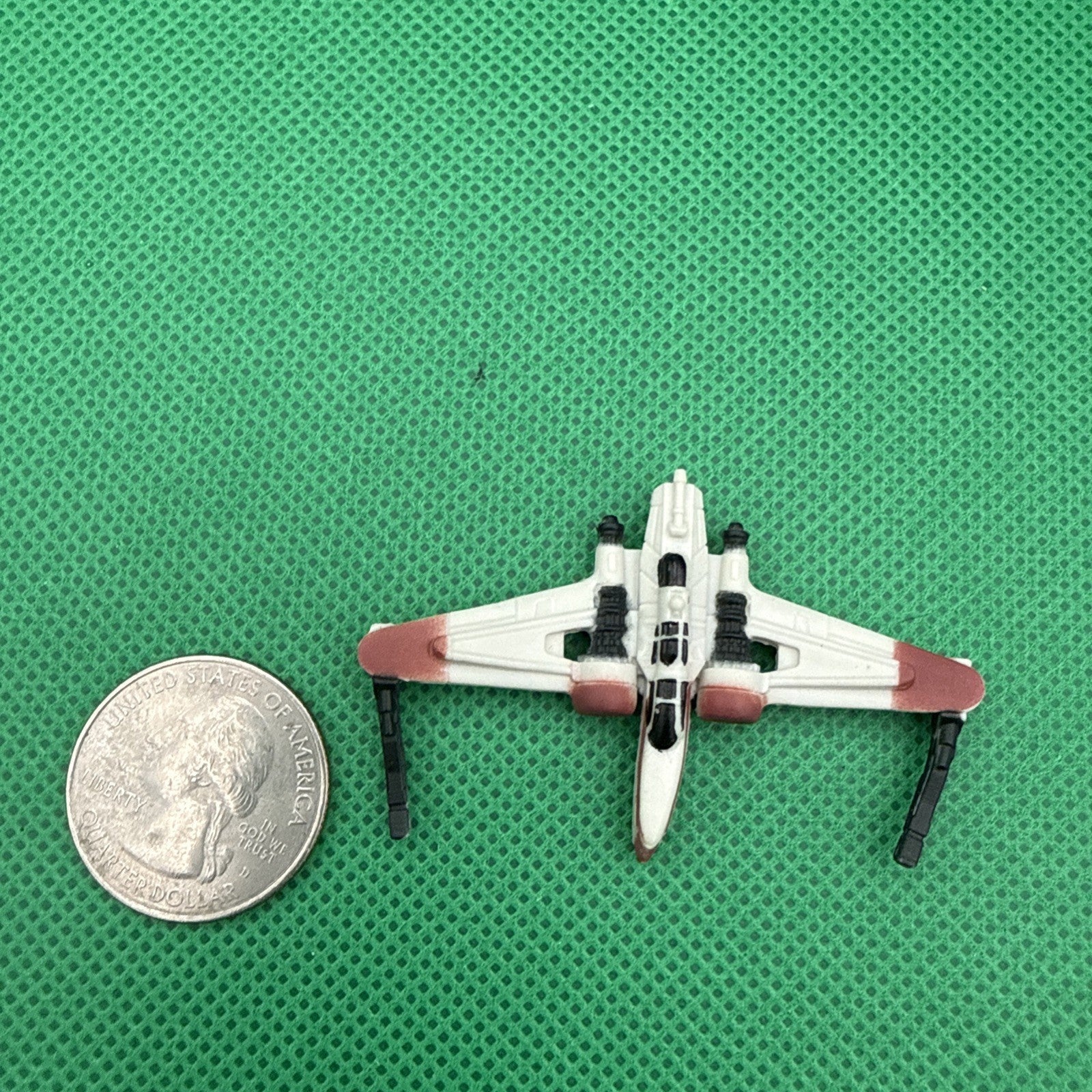 STAR WARS MICRO MACHINES: CLONE WARS ARC - 170 FIGHTER - Loose - toyscardscomics