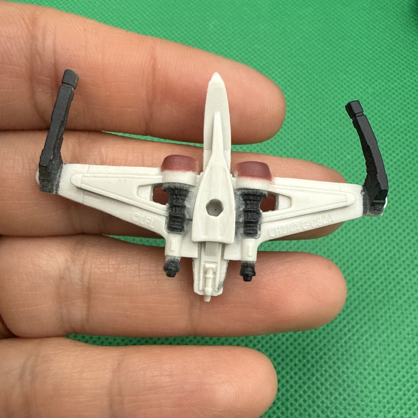 STAR WARS MICRO MACHINES: CLONE WARS ARC - 170 FIGHTER - Loose - toyscardscomics