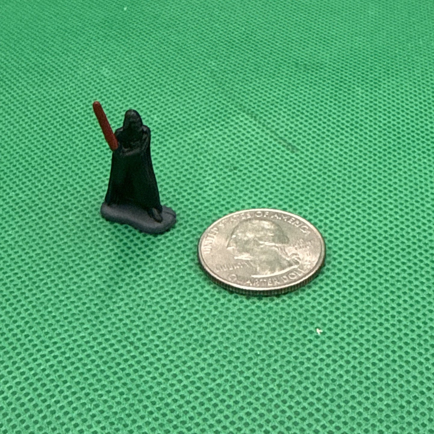 Star Wars Micro Machines Loose Galoob Figure MINT DARTH VADER w/ Lightsaber - toyscardscomics