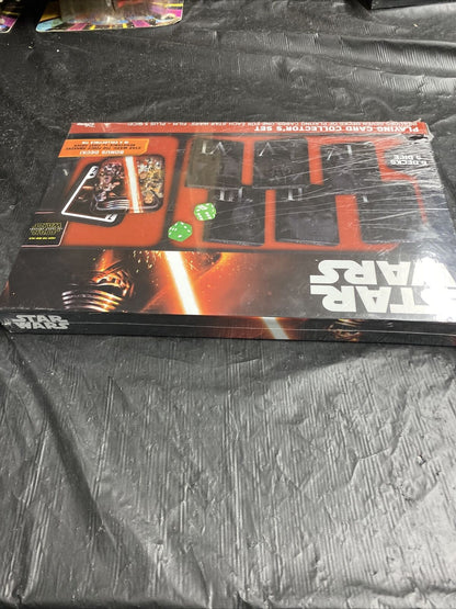 Star Wars Playing Card Collector's Set With Collector Tin & Dice New Open Box - toyscardscomics