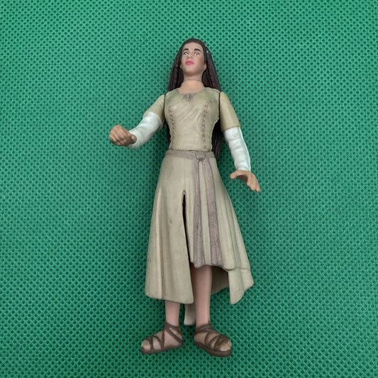 Star Wars POTF Ewok Celebration Princess Leia Organa 3.75" figure, 1997 Kenner - toyscardscomics