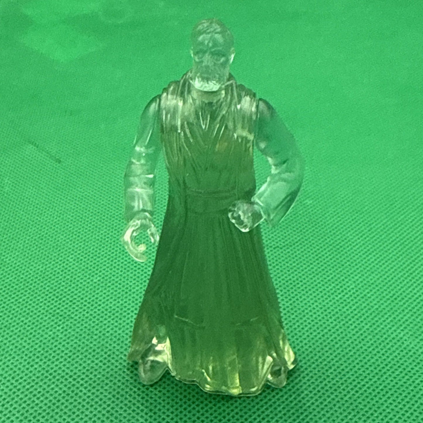 Star Wars Power of the Force Ghost Spirit Obi - Wan Kenobi 1997 Mail Away Figure - toyscardscomics