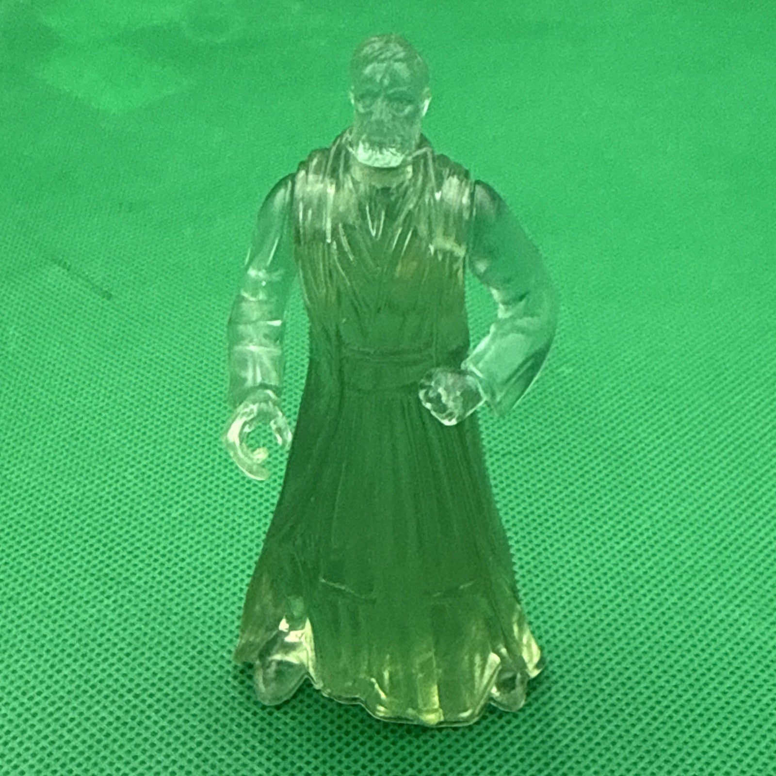 Star Wars Power of the Force Ghost Spirit Obi - Wan Kenobi 1997 Mail Away Figure - toyscardscomics