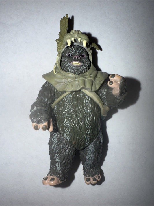 STAR WARS Power Of The Jedi Teebo Ewok 2002 Hasbro Complete! - toyscardscomics