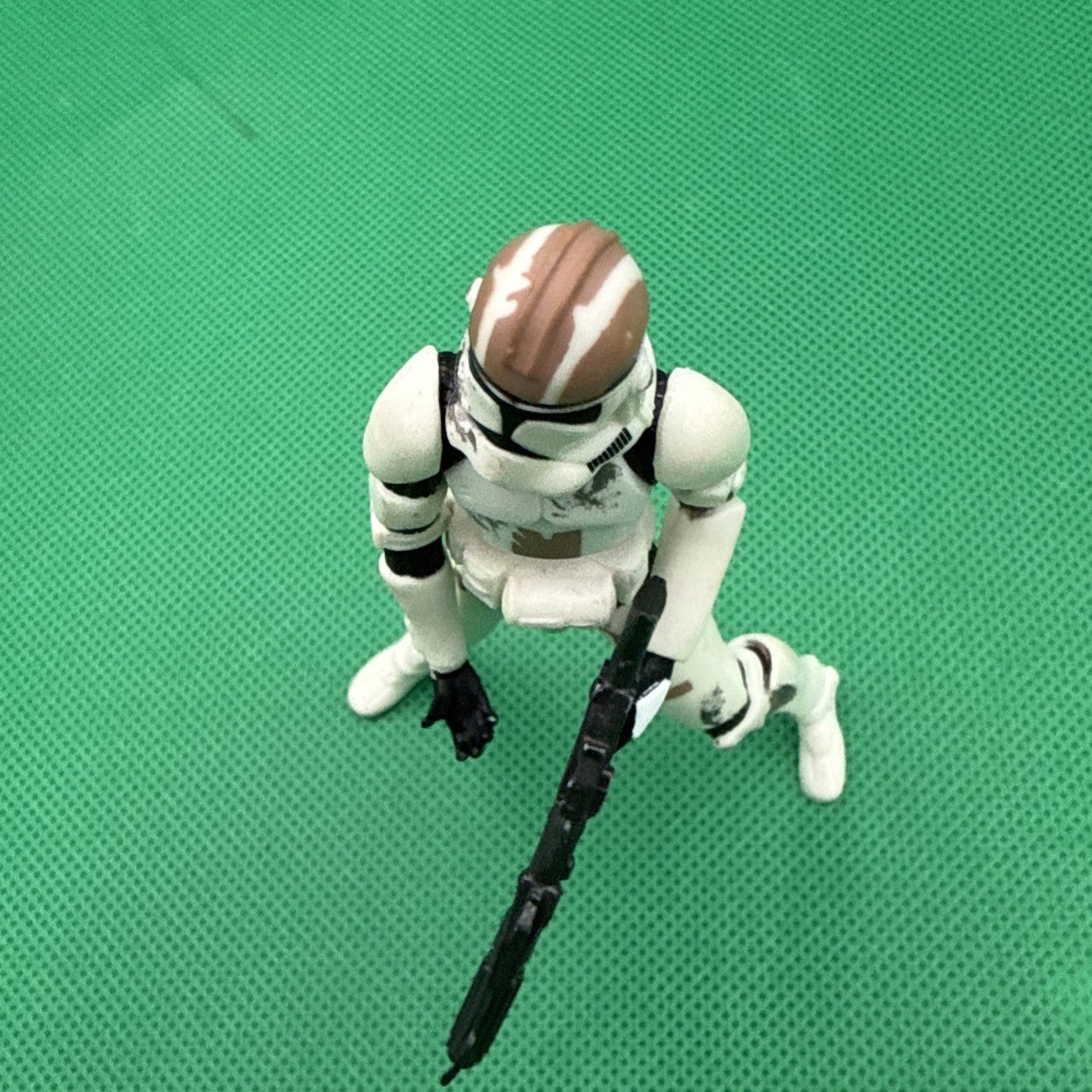 Star Wars ROTS Clone Trooper Commemorative DVD Standing Figure Combat Engineer 1 - toyscardscomics