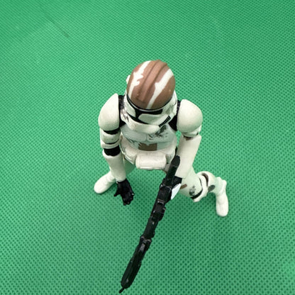 Star Wars ROTS Clone Trooper Commemorative DVD Standing Figure Combat Engineer 1 - toyscardscomics