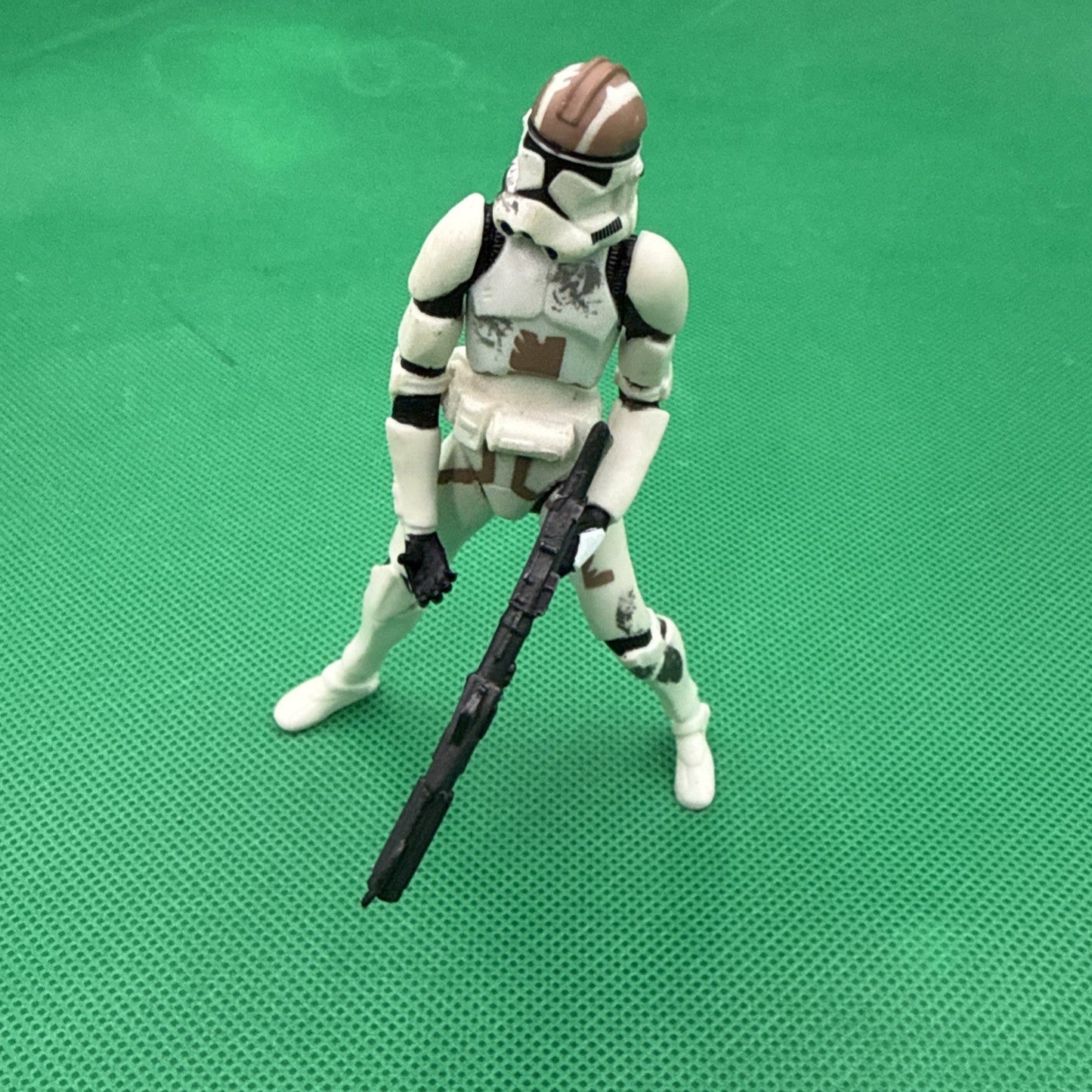 Star Wars ROTS Clone Trooper Commemorative DVD Standing Figure Combat Engineer 1 - toyscardscomics