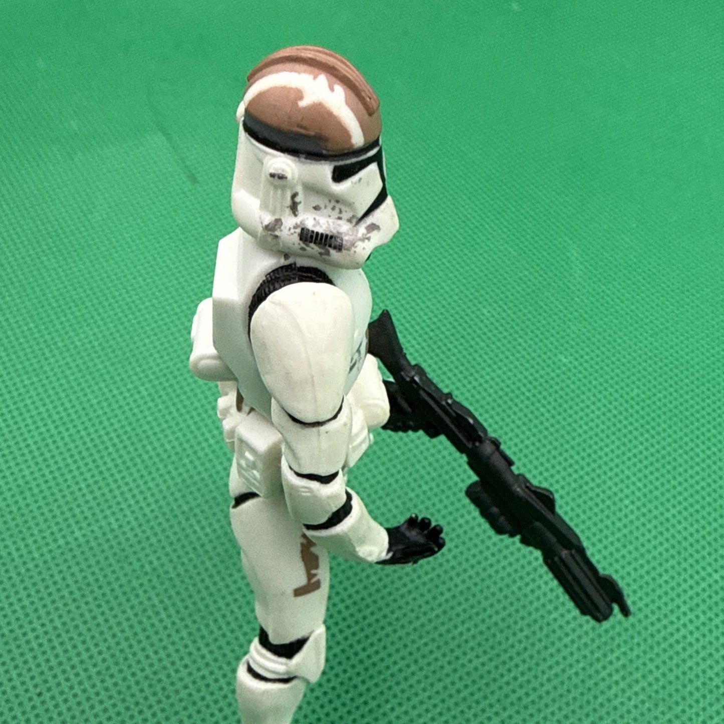 Star Wars ROTS Clone Trooper Commemorative DVD Standing Figure Combat Engineer 1 - toyscardscomics