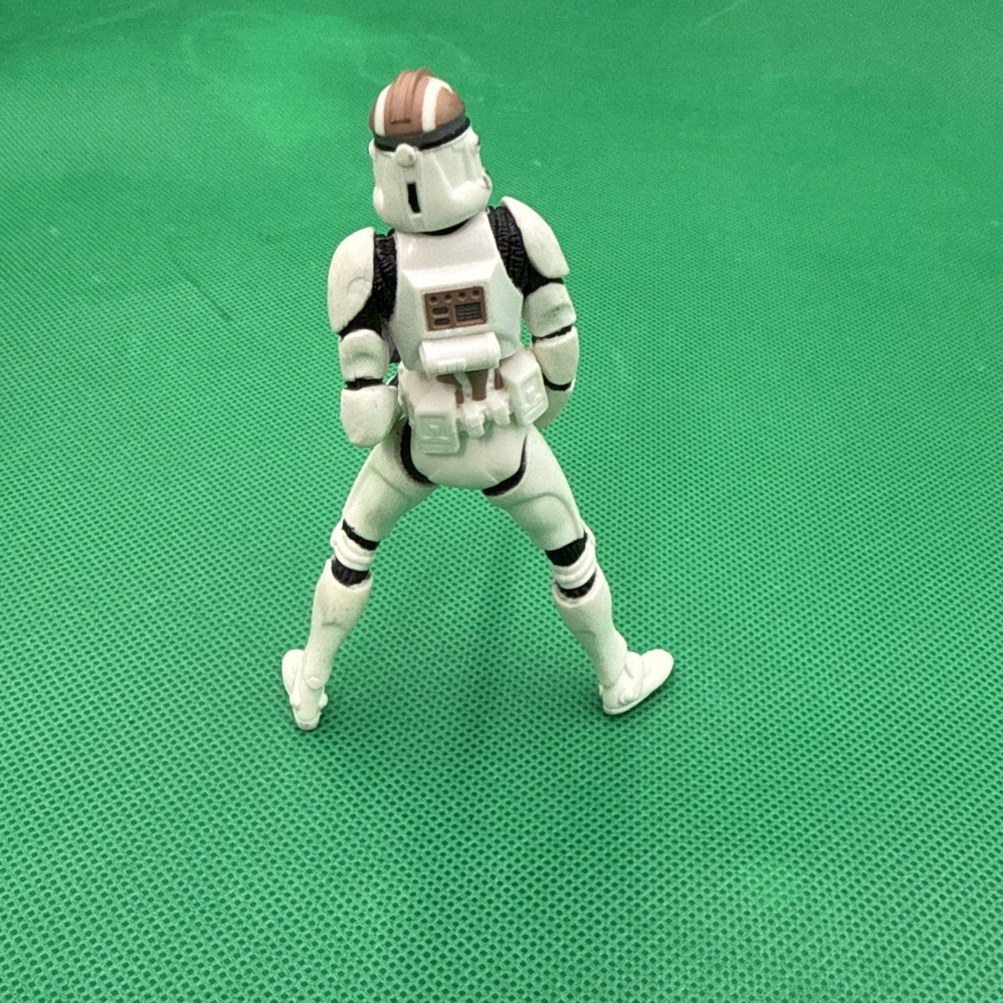 Star Wars ROTS Clone Trooper Commemorative DVD Standing Figure Combat Engineer 1 - toyscardscomics