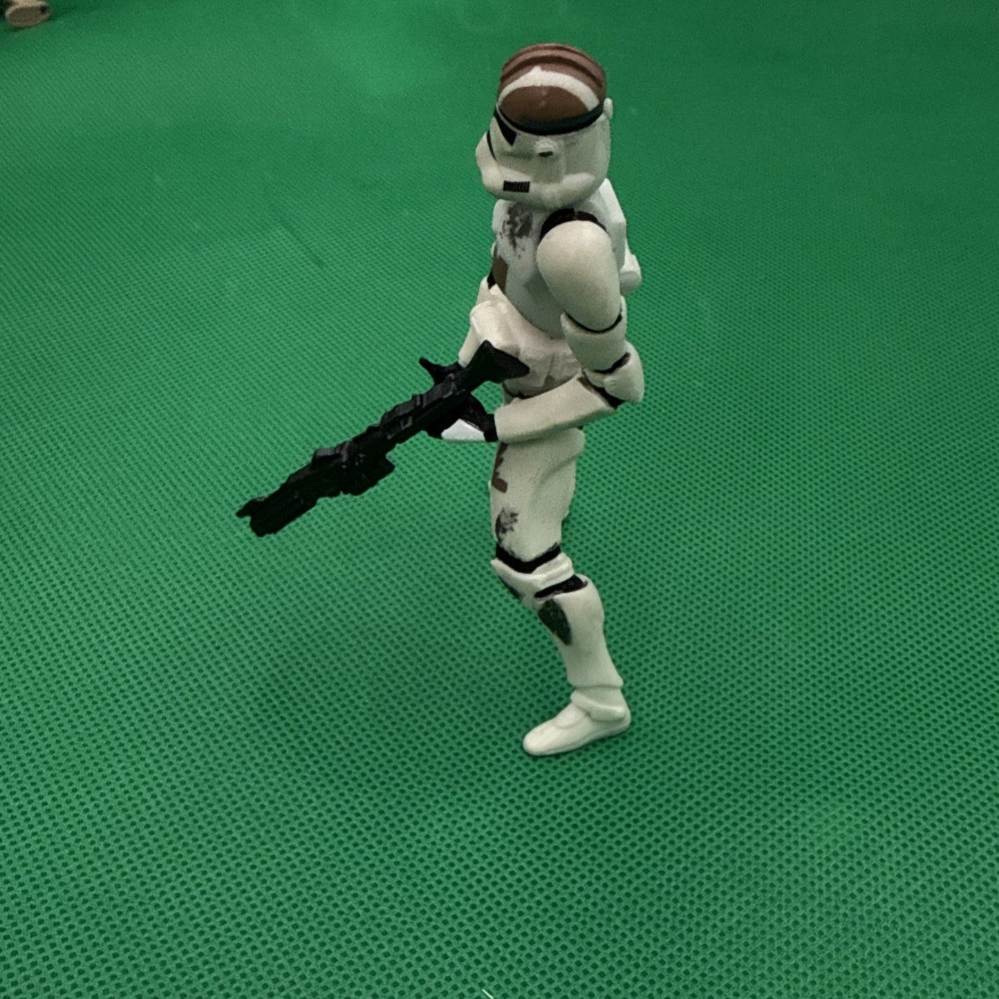 Star Wars ROTS Clone Trooper Commemorative DVD Standing Figure Combat Engineer 1 - toyscardscomics