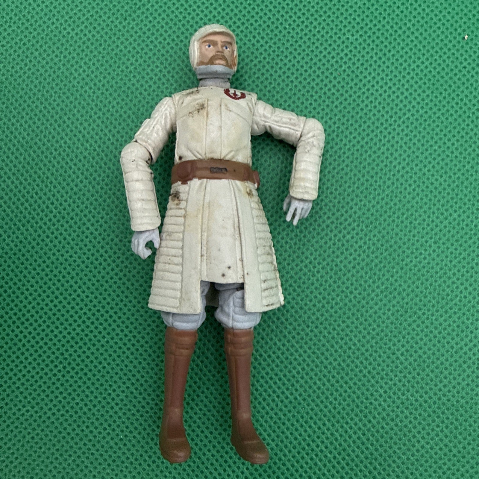 Star Wars The Clone Wars Obi Wan Kenobi Cold Weather Gear 3.75 2009 - toyscardscomics