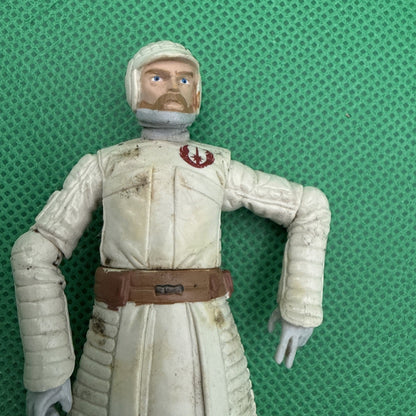Star Wars The Clone Wars Obi Wan Kenobi Cold Weather Gear 3.75 2009 - toyscardscomics