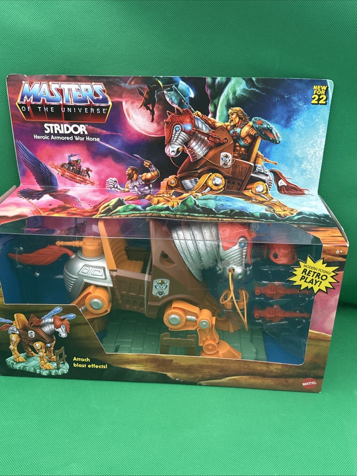 STRIDOR MASTERS OF THE UNIVERSE Mattel War Horse New - toyscardscomics