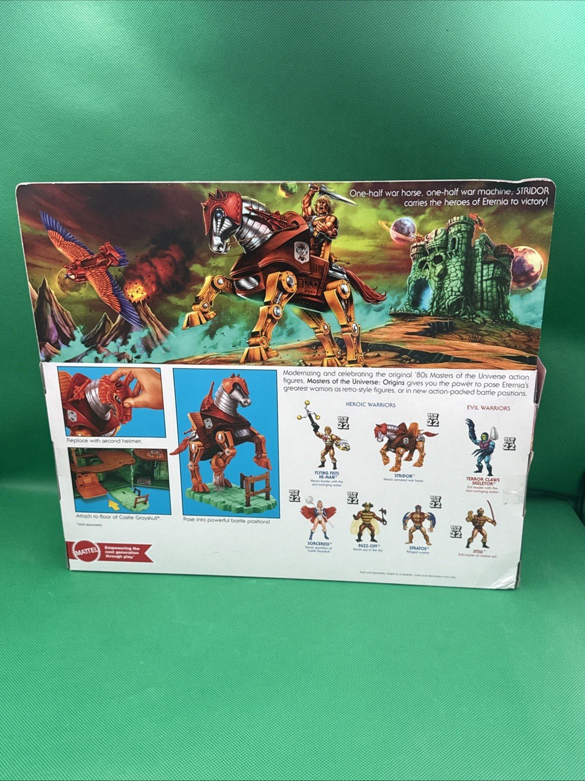 STRIDOR MASTERS OF THE UNIVERSE Mattel War Horse New - toyscardscomics