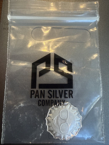 Sunshine Face Emoji 1 Gram .999 Fine Silver round - toyscardscomics