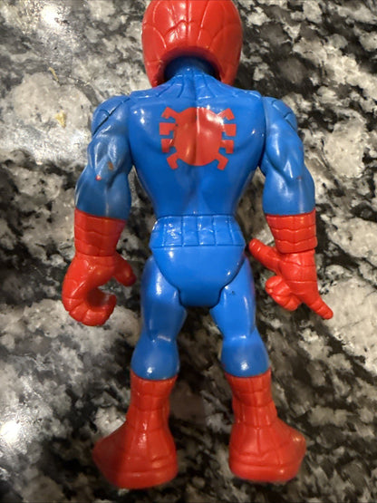 Super Hero Adventures Playskool Heroes Marvel 5" Spider - Man Action Figure 2018 - toyscardscomics