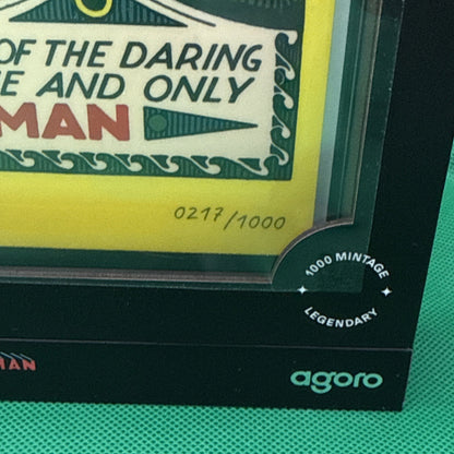 Superman 1 Comic Cover 1oz Silver Foil Agoro 2026 .999 LE 1000  0217 DC Comics - toyscardscomics