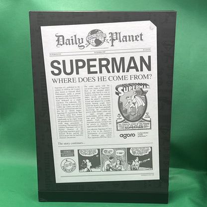 Superman 1 Comic Cover 1oz Silver Foil Agoro 2026 .999 LE 1000  0217 DC Comics - toyscardscomics