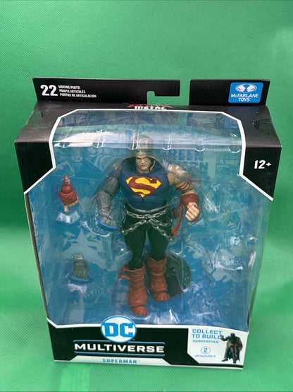Superman Dark nights death metal C.T.B. McFarlane DC on card - toyscardscomics
