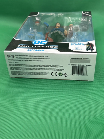 Superman Dark nights death metal C.T.B. McFarlane DC on card - toyscardscomics