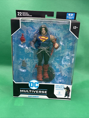 Superman Dark nights death metal C.T.B. McFarlane DC on card