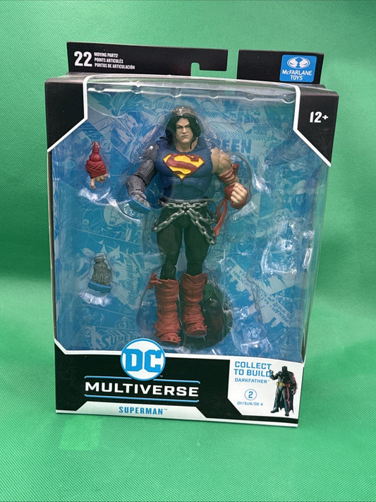 Superman Dark nights death metal C.T.B. McFarlane DC on card - toyscardscomics