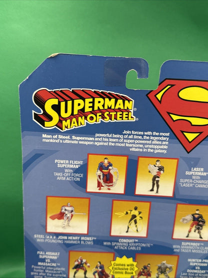 Superman Laser Kenner Vintage New, Unsealed Bubble - toyscardscomics