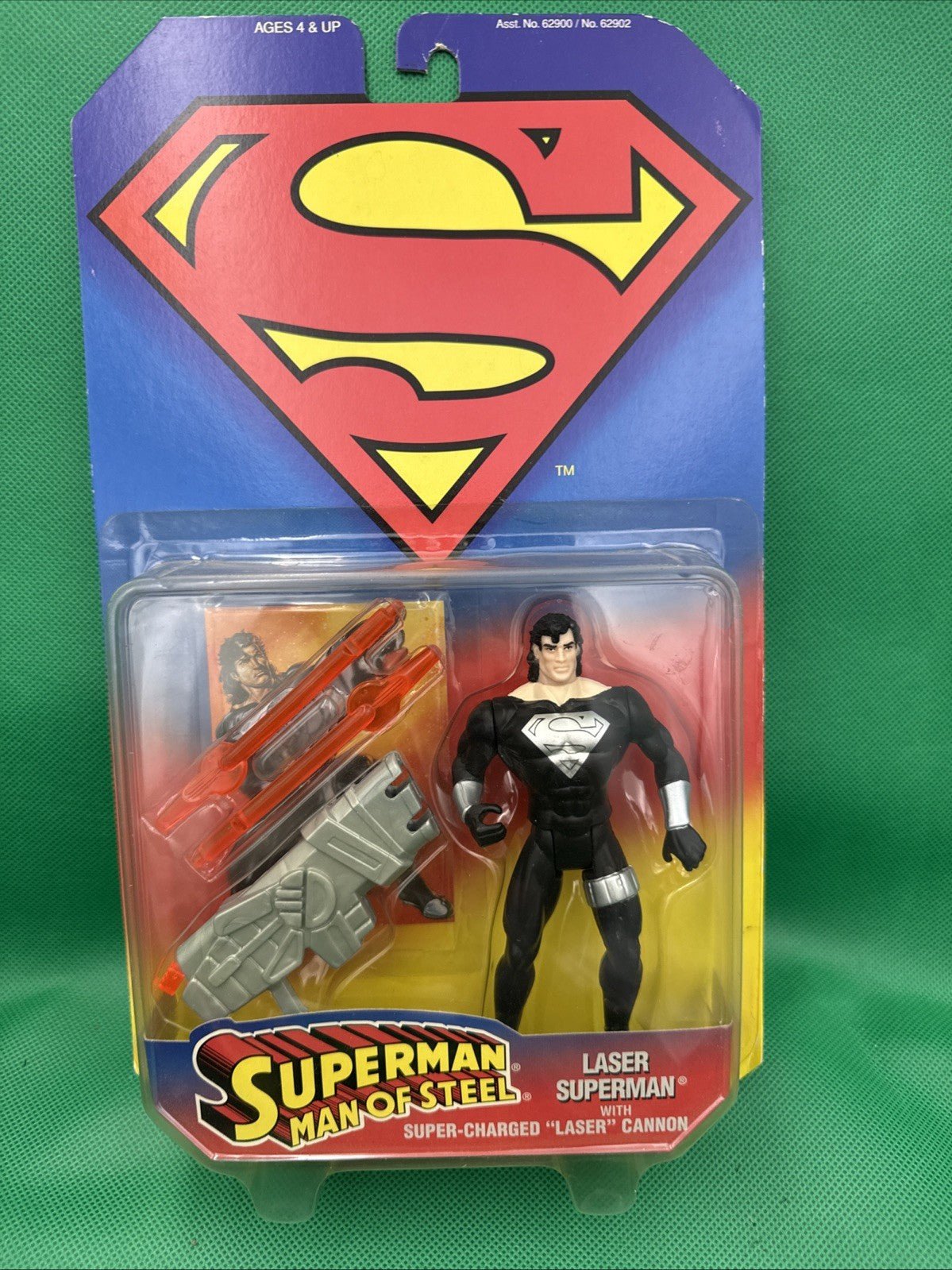 Superman Laser Kenner Vintage New, Unsealed Bubble - toyscardscomics