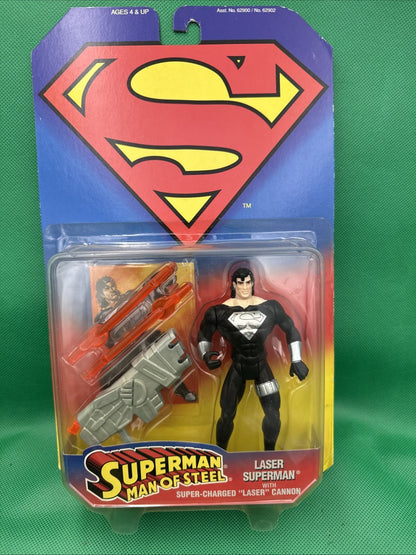 Superman Laser Kenner Vintage New, Unsealed Bubble - toyscardscomics