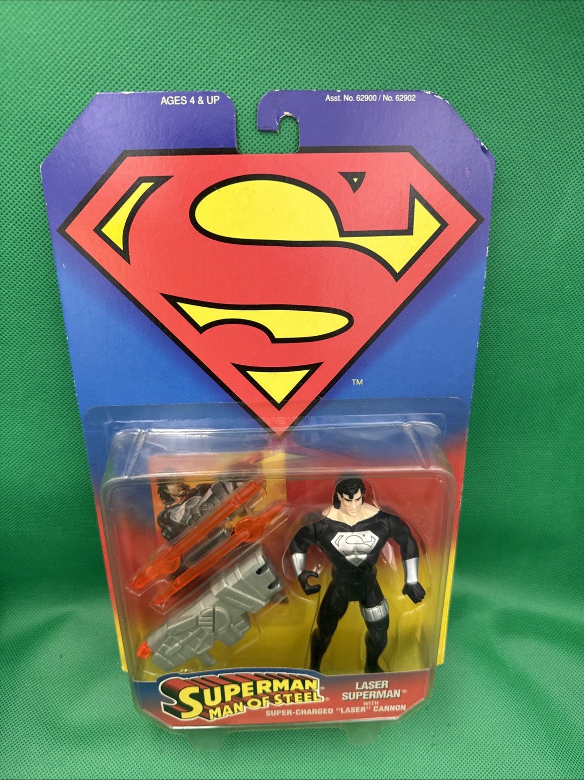 Superman Laser Kenner Vintage New, Unsealed Bubble - toyscardscomics