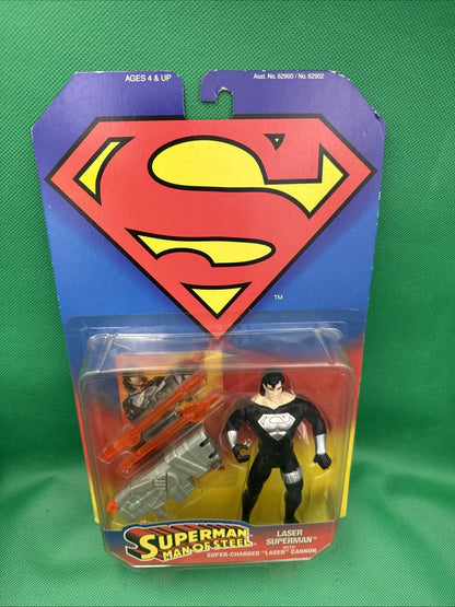 Superman Laser Kenner Vintage New, Unsealed Bubble - toyscardscomics