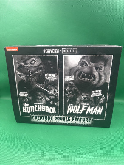 Teenage Mutant Ninja Turles Creature Double Feature. Neca 2 Pack. Mint - toyscardscomics