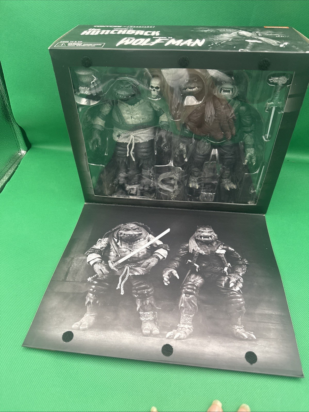 Teenage Mutant Ninja Turles Creature Double Feature. Neca 2 Pack. Mint - toyscardscomics